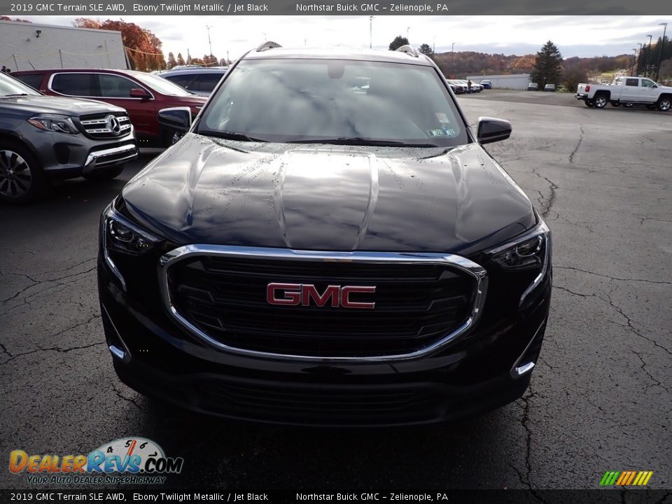 2019 GMC Terrain SLE AWD Ebony Twilight Metallic / Jet Black Photo #11