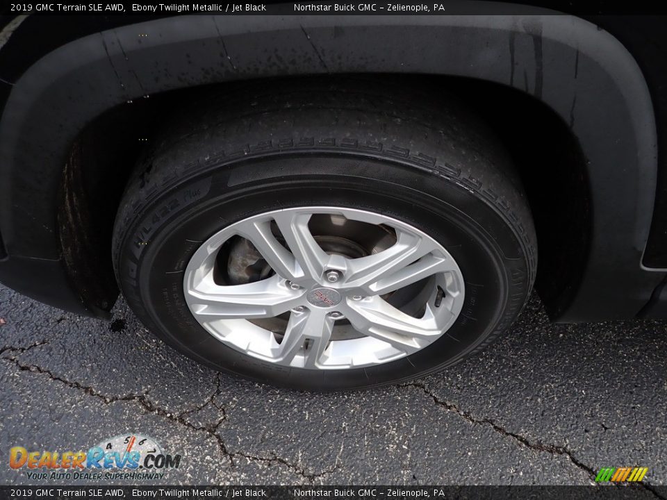 2019 GMC Terrain SLE AWD Ebony Twilight Metallic / Jet Black Photo #13