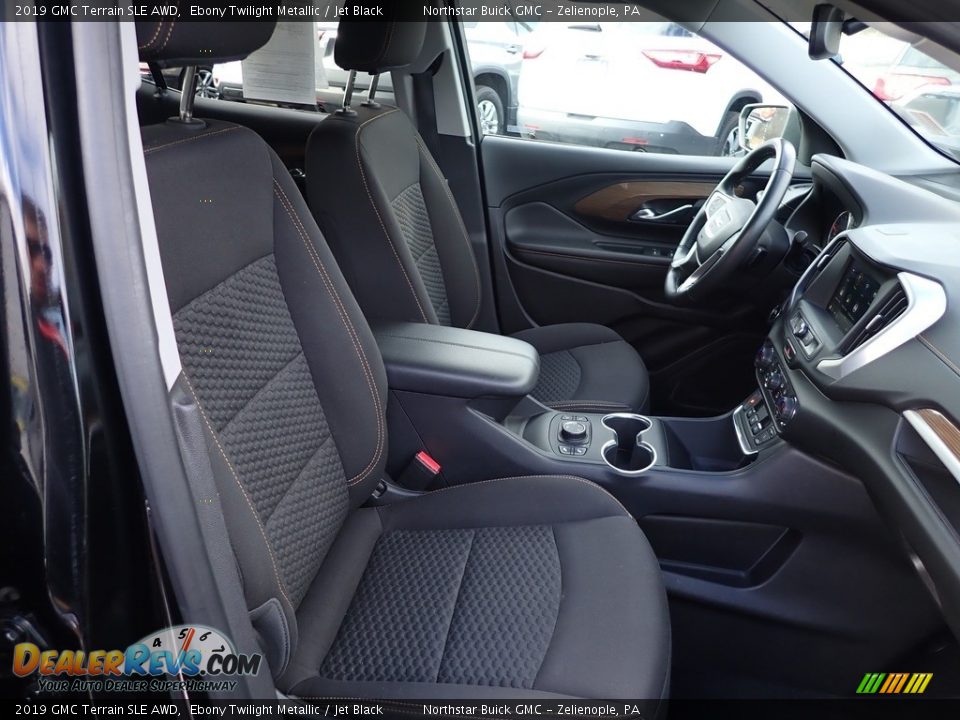 2019 GMC Terrain SLE AWD Ebony Twilight Metallic / Jet Black Photo #15