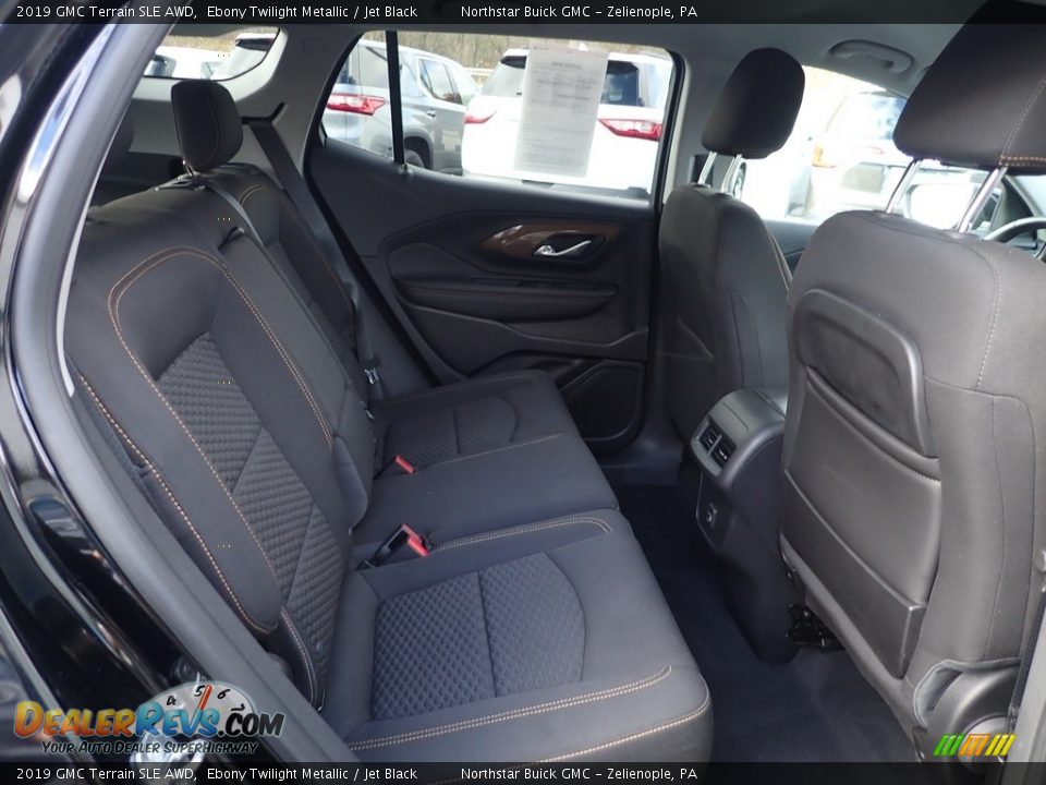 2019 GMC Terrain SLE AWD Ebony Twilight Metallic / Jet Black Photo #16