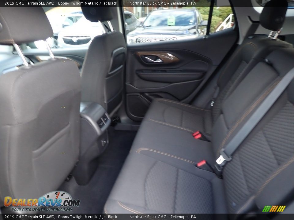 2019 GMC Terrain SLE AWD Ebony Twilight Metallic / Jet Black Photo #18