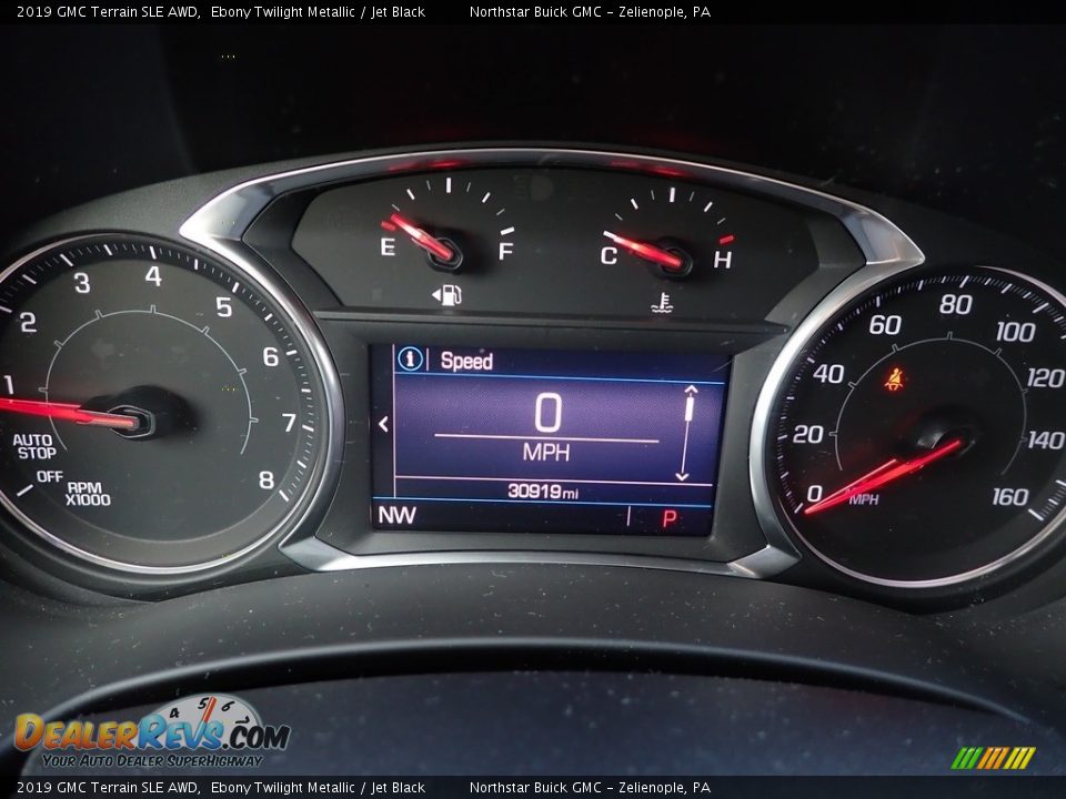 2019 GMC Terrain SLE AWD Ebony Twilight Metallic / Jet Black Photo #23