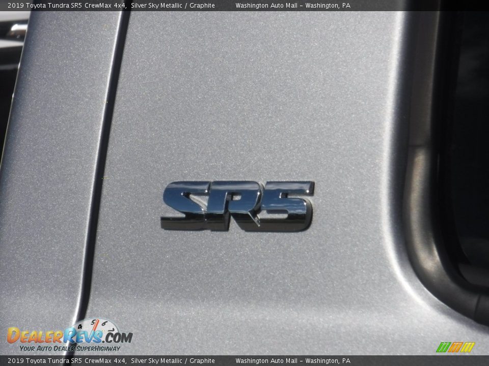 2019 Toyota Tundra SR5 CrewMax 4x4 Silver Sky Metallic / Graphite Photo #12