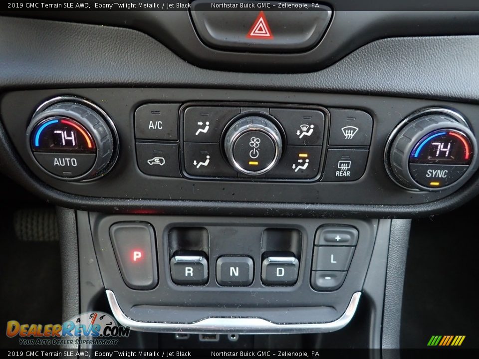 2019 GMC Terrain SLE AWD Ebony Twilight Metallic / Jet Black Photo #25