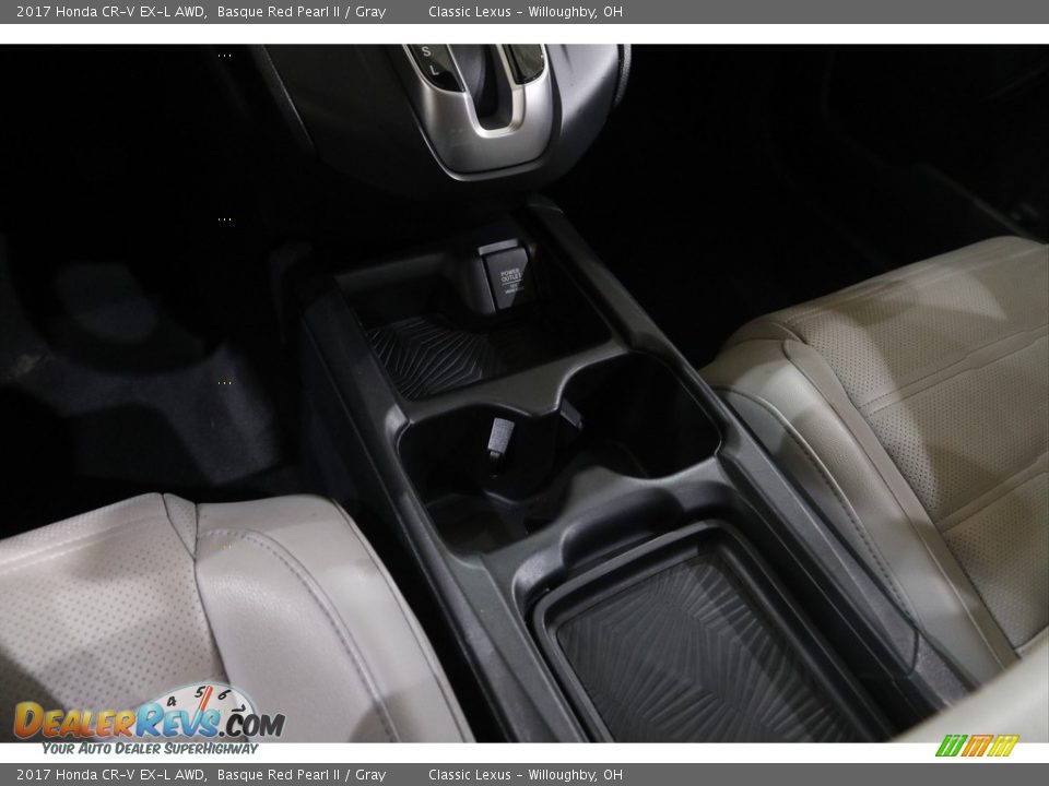 2017 Honda CR-V EX-L AWD Basque Red Pearl II / Gray Photo #14