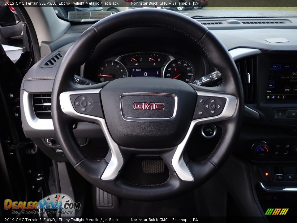 2019 GMC Terrain SLE AWD Ebony Twilight Metallic / Jet Black Photo #29