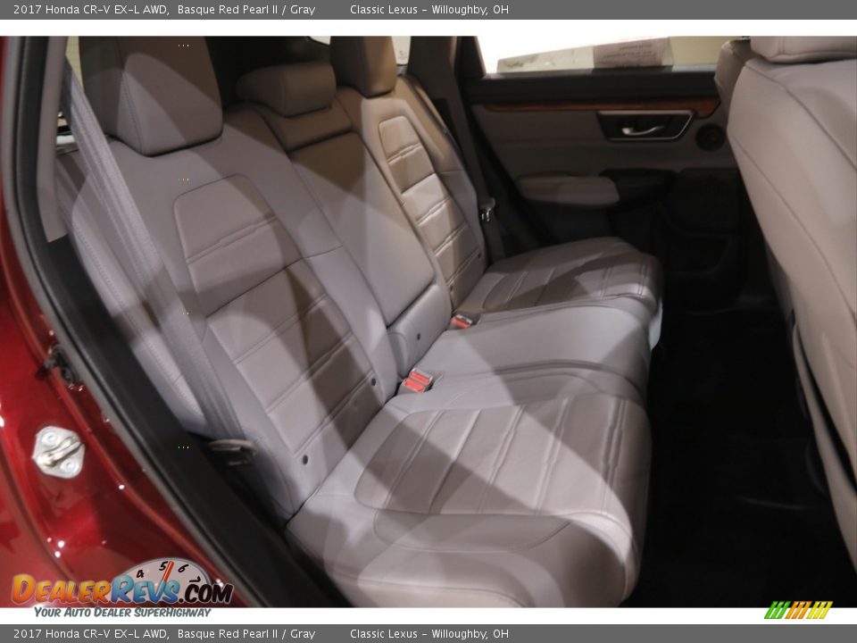 2017 Honda CR-V EX-L AWD Basque Red Pearl II / Gray Photo #18