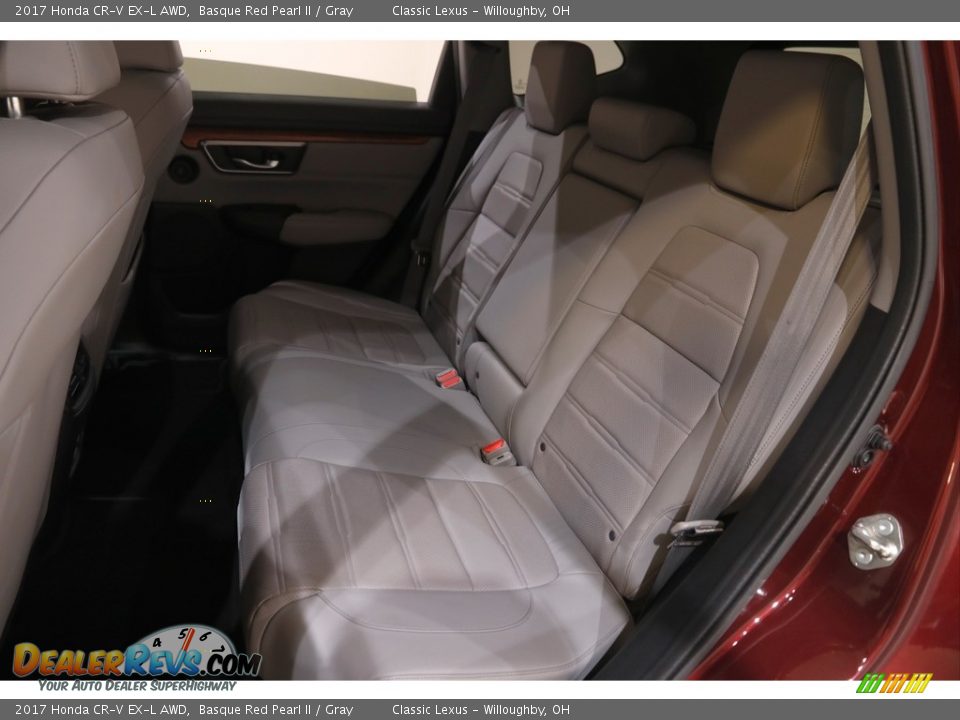 2017 Honda CR-V EX-L AWD Basque Red Pearl II / Gray Photo #19