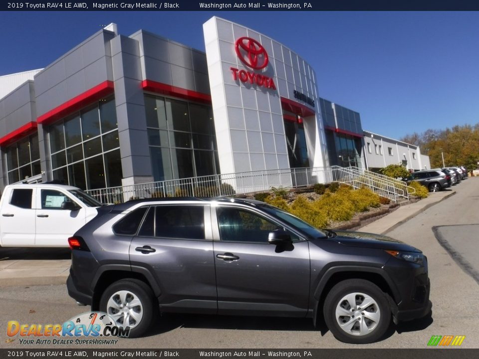 2019 Toyota RAV4 LE AWD Magnetic Gray Metallic / Black Photo #2