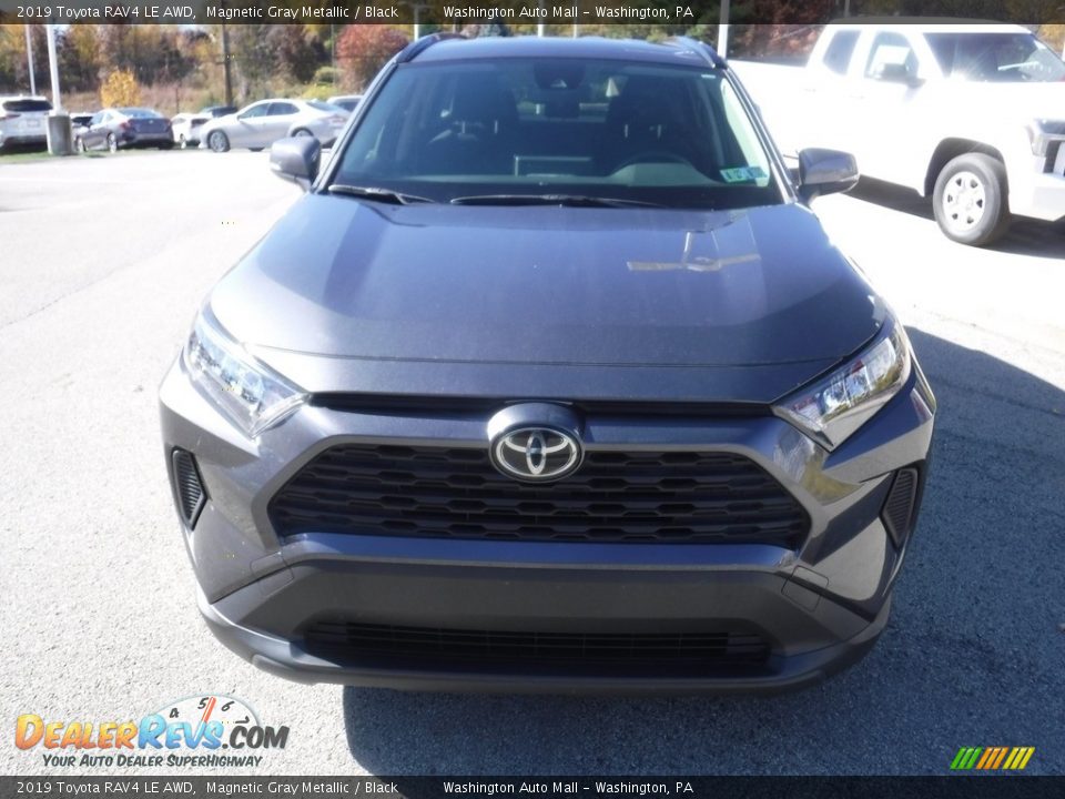 2019 Toyota RAV4 LE AWD Magnetic Gray Metallic / Black Photo #9