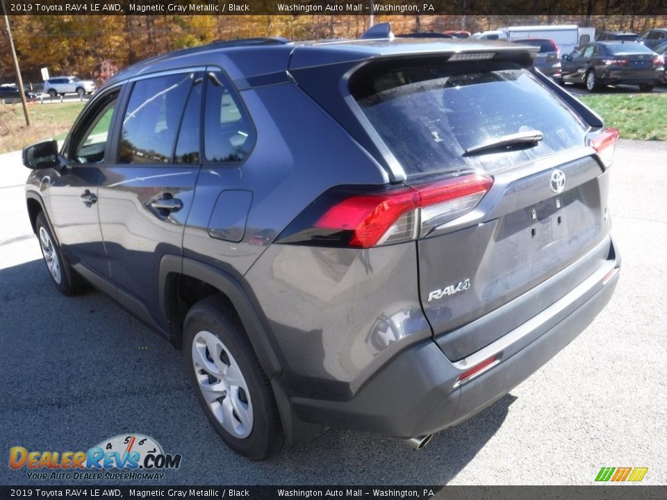 2019 Toyota RAV4 LE AWD Magnetic Gray Metallic / Black Photo #12