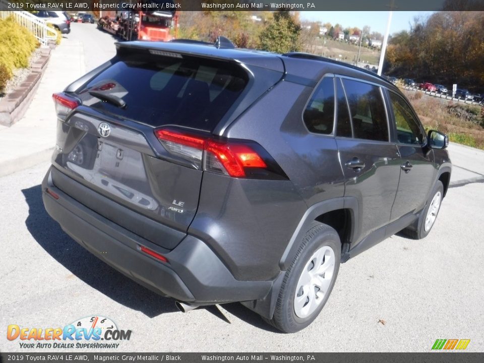 2019 Toyota RAV4 LE AWD Magnetic Gray Metallic / Black Photo #14