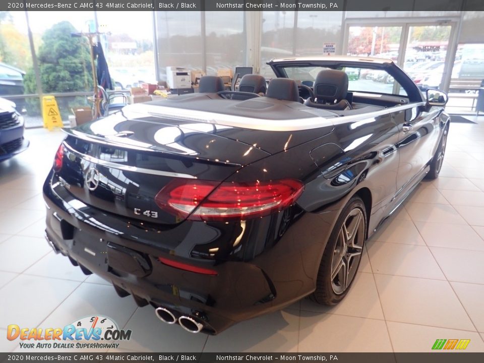 2020 Mercedes-Benz C AMG 43 4Matic Cabriolet Black / Black Photo #5