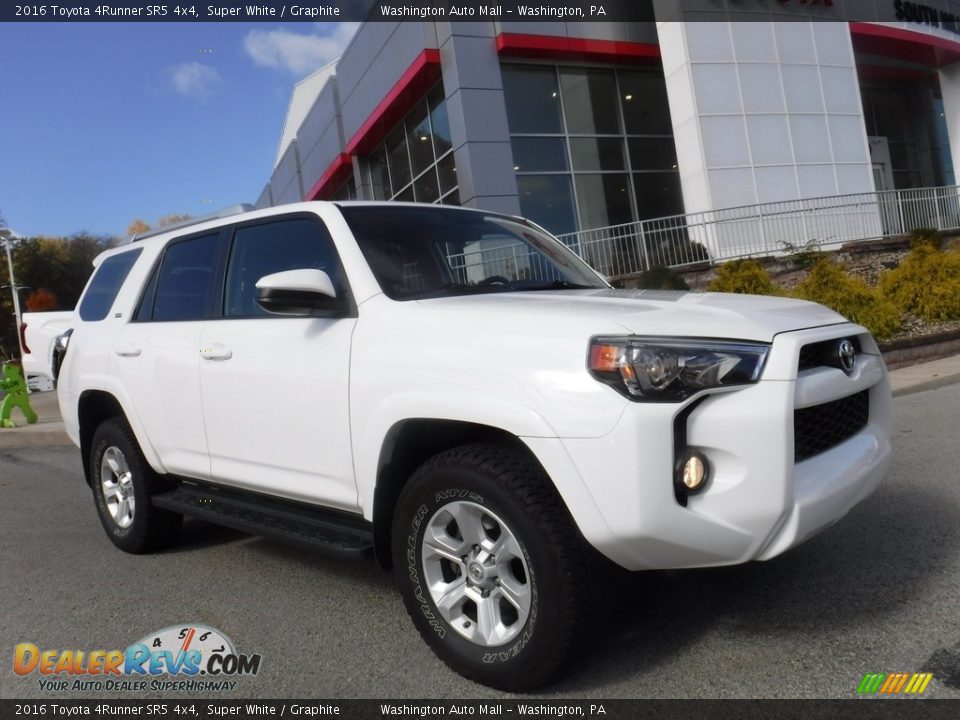 2016 Toyota 4Runner SR5 4x4 Super White / Graphite Photo #1