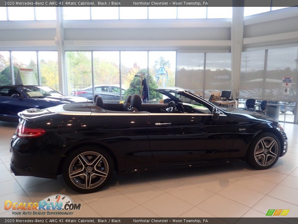 2020 Mercedes-Benz C AMG 43 4Matic Cabriolet Black / Black Photo #6