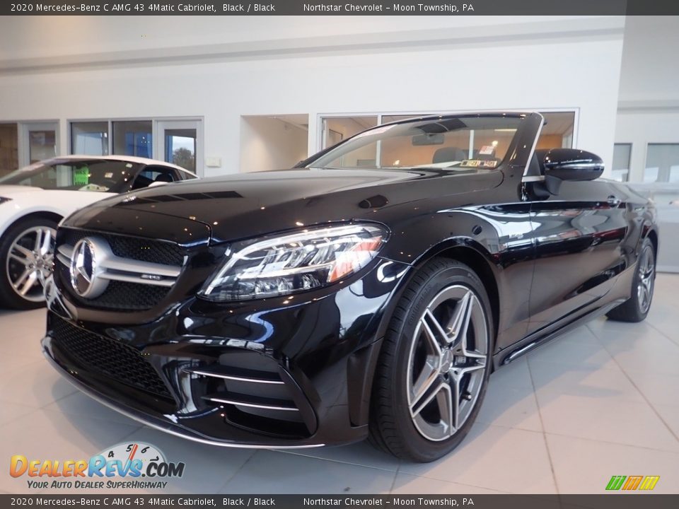 2020 Mercedes-Benz C AMG 43 4Matic Cabriolet Black / Black Photo #9