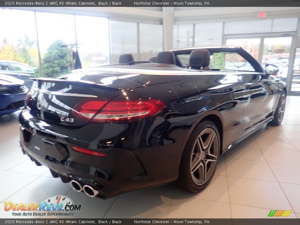 2020 Mercedes-Benz C AMG 43 4Matic Cabriolet Black / Black Photo #11