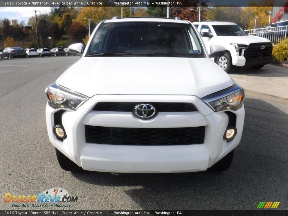 2016 Toyota 4Runner SR5 4x4 Super White / Graphite Photo #13