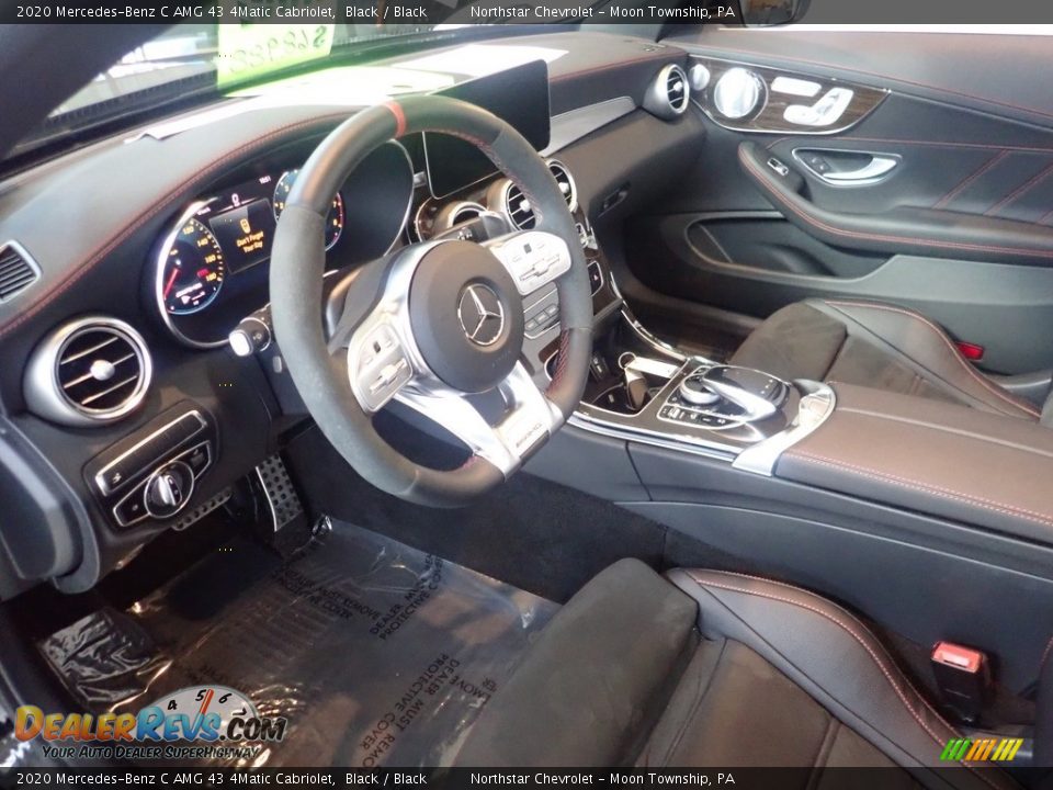 Front Seat of 2020 Mercedes-Benz C AMG 43 4Matic Cabriolet Photo #24