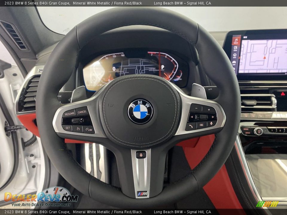 2023 BMW 8 Series 840i Gran Coupe Steering Wheel Photo #14