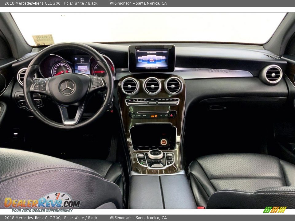 2018 Mercedes-Benz GLC 300 Polar White / Black Photo #15