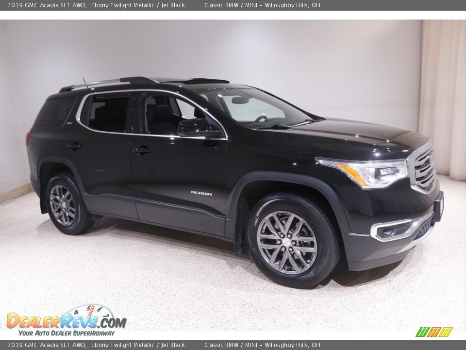 2019 GMC Acadia SLT AWD Ebony Twilight Metallic / Jet Black Photo #1