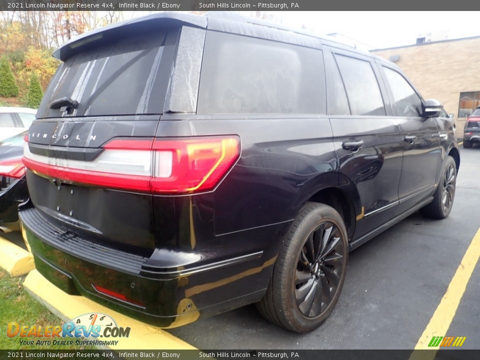 2021 Lincoln Navigator Reserve 4x4 Infinite Black / Ebony Photo #3