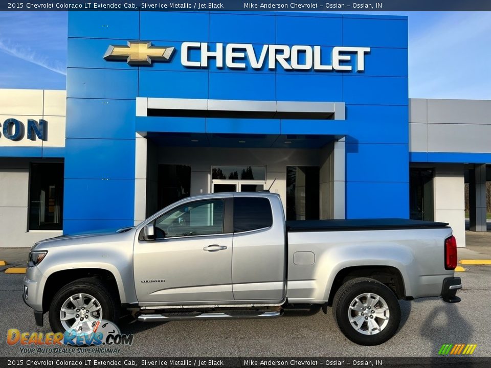 Silver Ice Metallic 2015 Chevrolet Colorado LT Extended Cab Photo #1