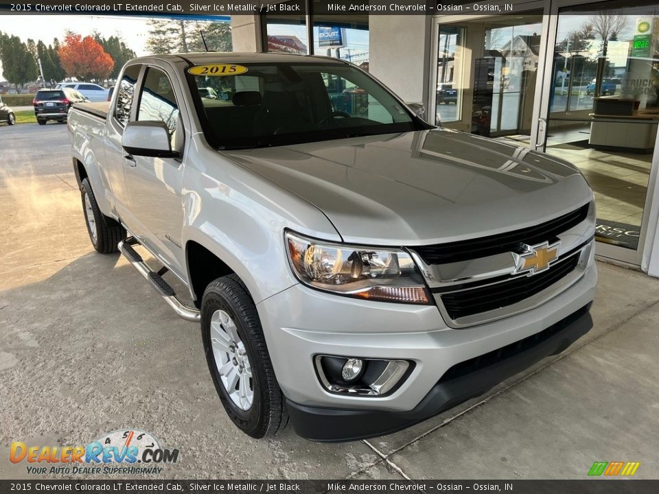 Silver Ice Metallic 2015 Chevrolet Colorado LT Extended Cab Photo #4