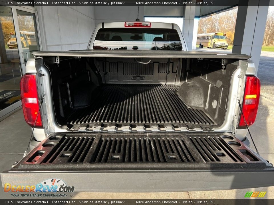 2015 Chevrolet Colorado LT Extended Cab Silver Ice Metallic / Jet Black Photo #8