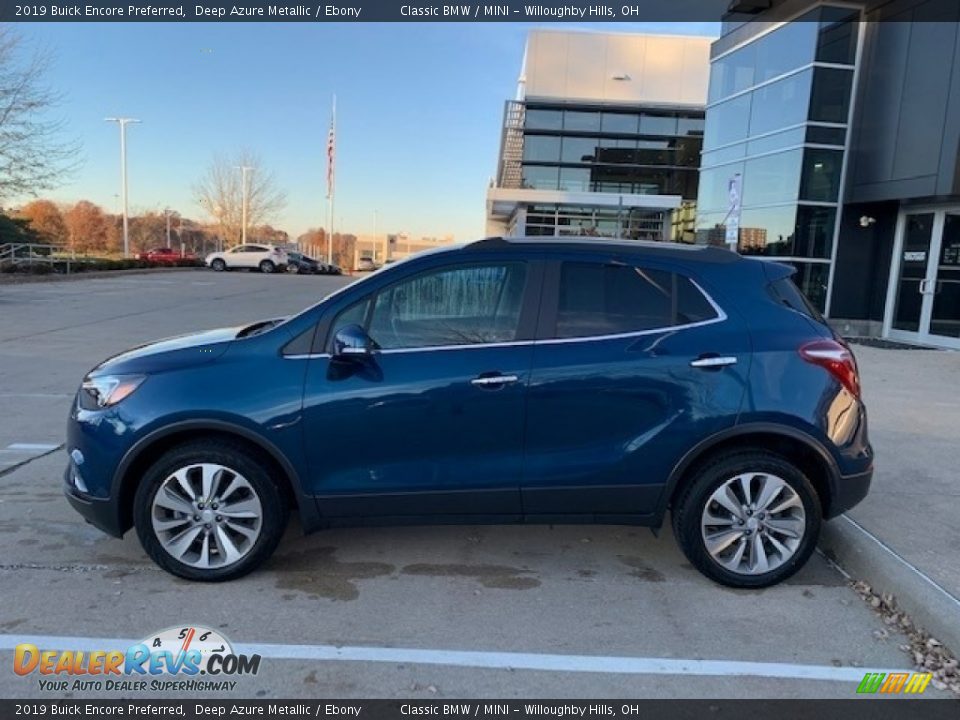 2019 Buick Encore Preferred Deep Azure Metallic / Ebony Photo #2