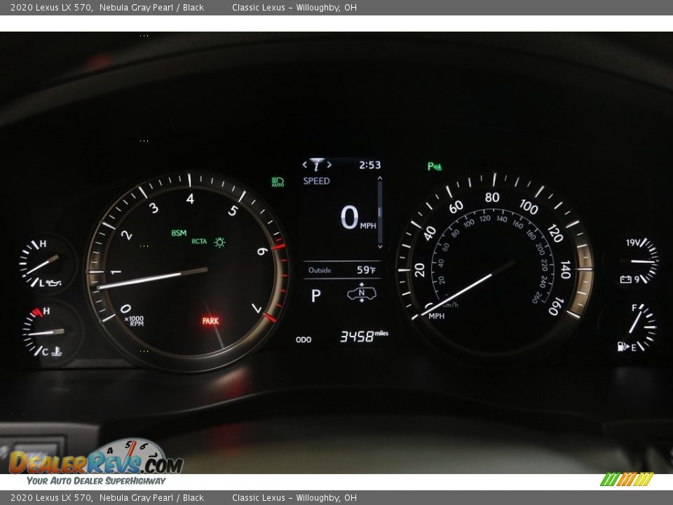 2020 Lexus LX 570 Gauges Photo #9