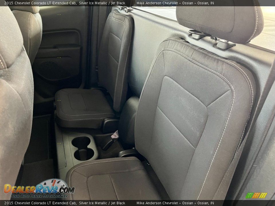 Rear Seat of 2015 Chevrolet Colorado LT Extended Cab Photo #26