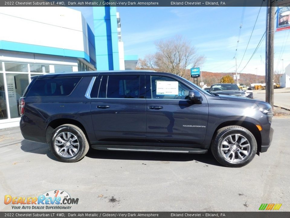 2022 Chevrolet Suburban LT 4WD Dark Ash Metallic / Gideon/­Very Dark Atmosphere Photo #6