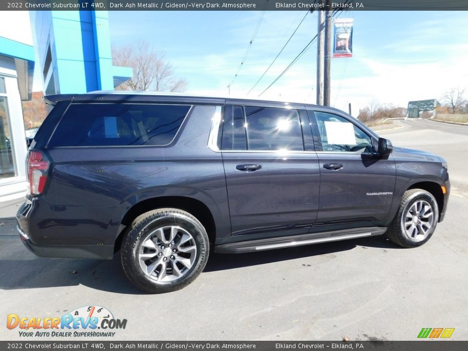 2022 Chevrolet Suburban LT 4WD Dark Ash Metallic / Gideon/­Very Dark Atmosphere Photo #7