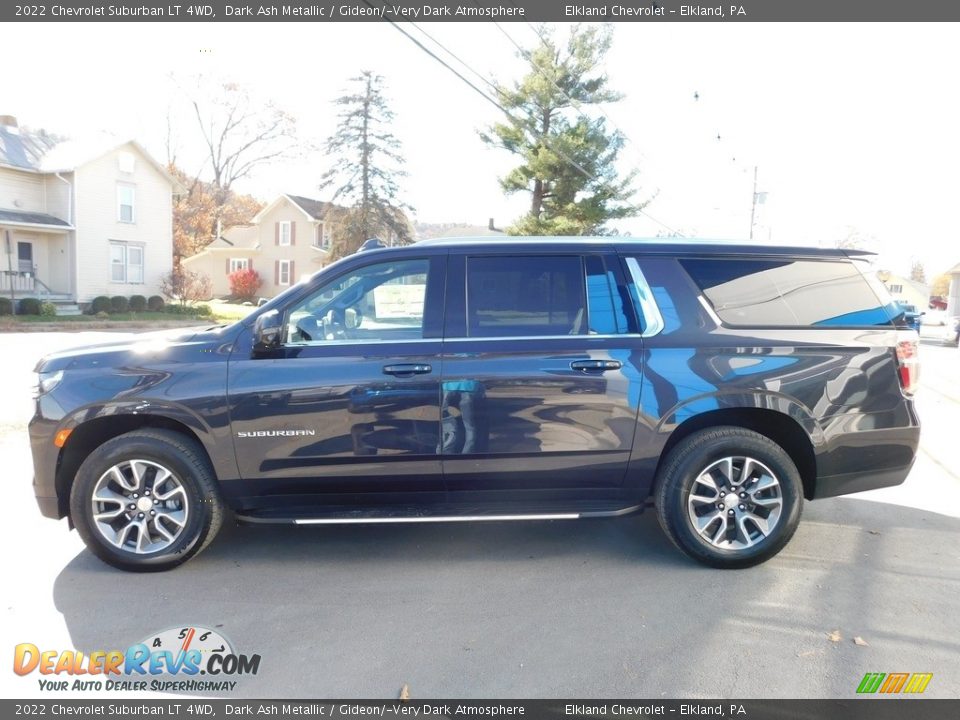 2022 Chevrolet Suburban LT 4WD Dark Ash Metallic / Gideon/­Very Dark Atmosphere Photo #11