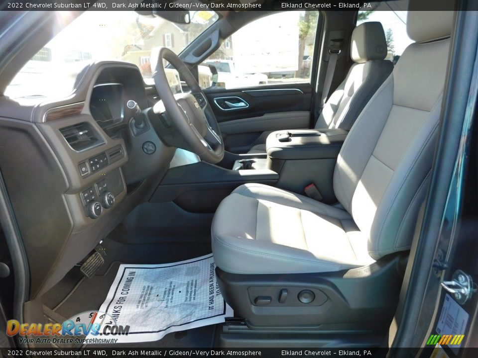 2022 Chevrolet Suburban LT 4WD Dark Ash Metallic / Gideon/­Very Dark Atmosphere Photo #19