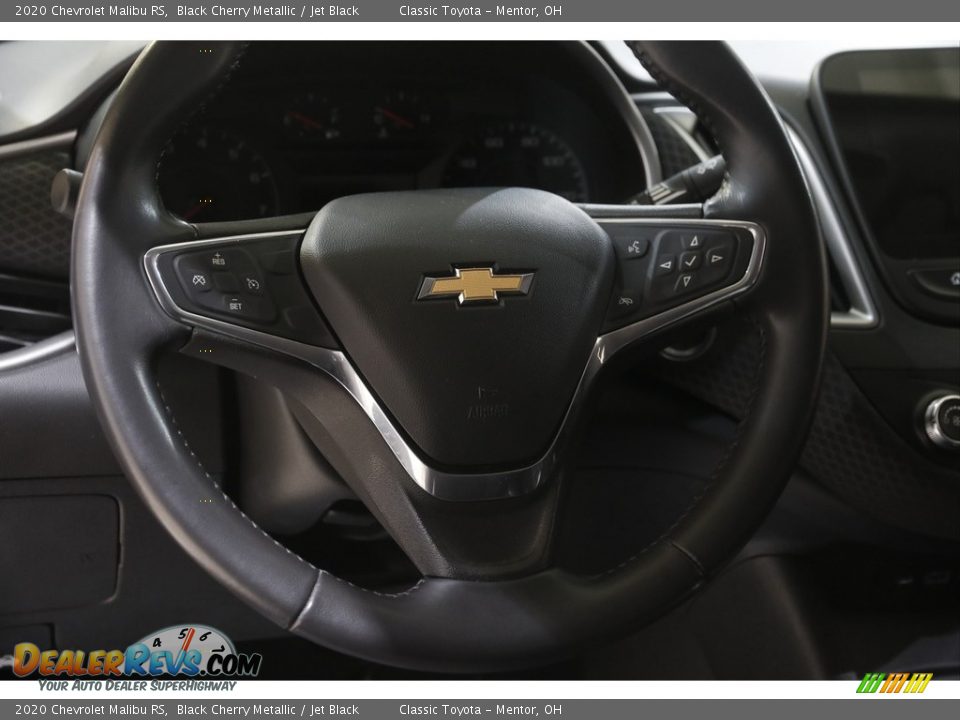 2020 Chevrolet Malibu RS Black Cherry Metallic / Jet Black Photo #7