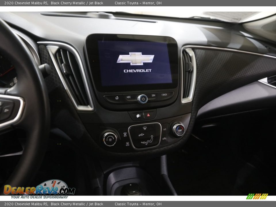 2020 Chevrolet Malibu RS Black Cherry Metallic / Jet Black Photo #9