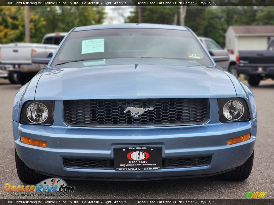 2006 Ford Mustang V6 Deluxe Coupe Vista Blue Metallic / Light Graphite Photo #3