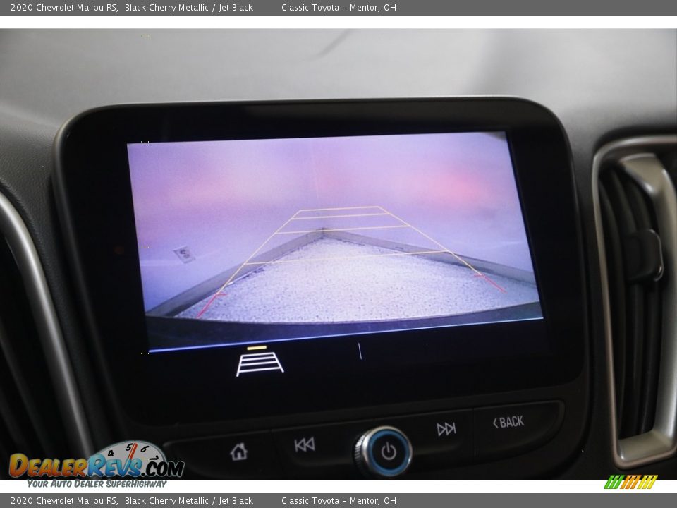 2020 Chevrolet Malibu RS Black Cherry Metallic / Jet Black Photo #12