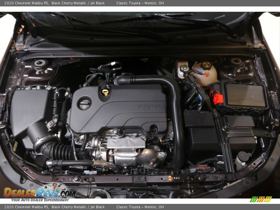 2020 Chevrolet Malibu RS Black Cherry Metallic / Jet Black Photo #18