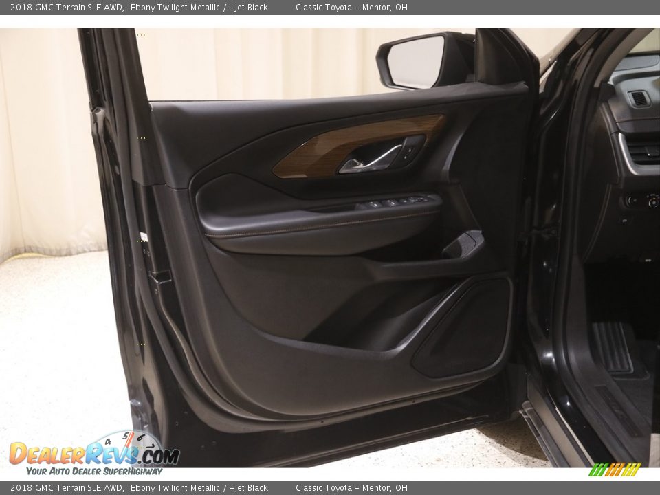 2018 GMC Terrain SLE AWD Ebony Twilight Metallic / ­Jet Black Photo #4