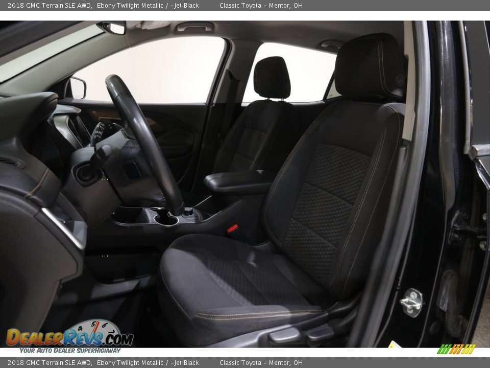 2018 GMC Terrain SLE AWD Ebony Twilight Metallic / ­Jet Black Photo #5