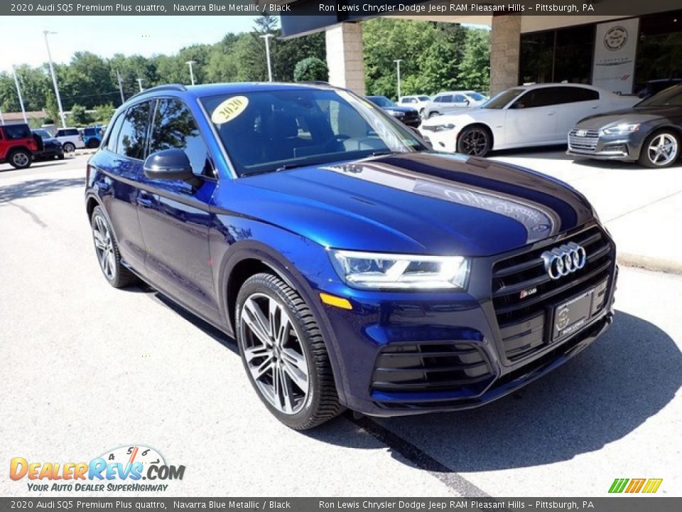 2020 Audi SQ5 Premium Plus quattro Navarra Blue Metallic / Black Photo #2