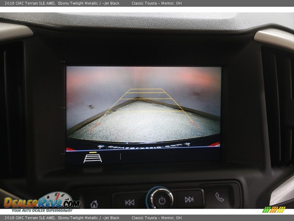 2018 GMC Terrain SLE AWD Ebony Twilight Metallic / ­Jet Black Photo #12