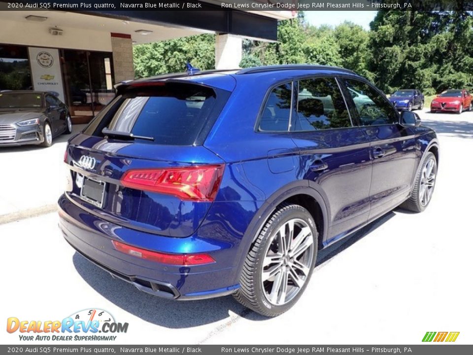 2020 Audi SQ5 Premium Plus quattro Navarra Blue Metallic / Black Photo #8