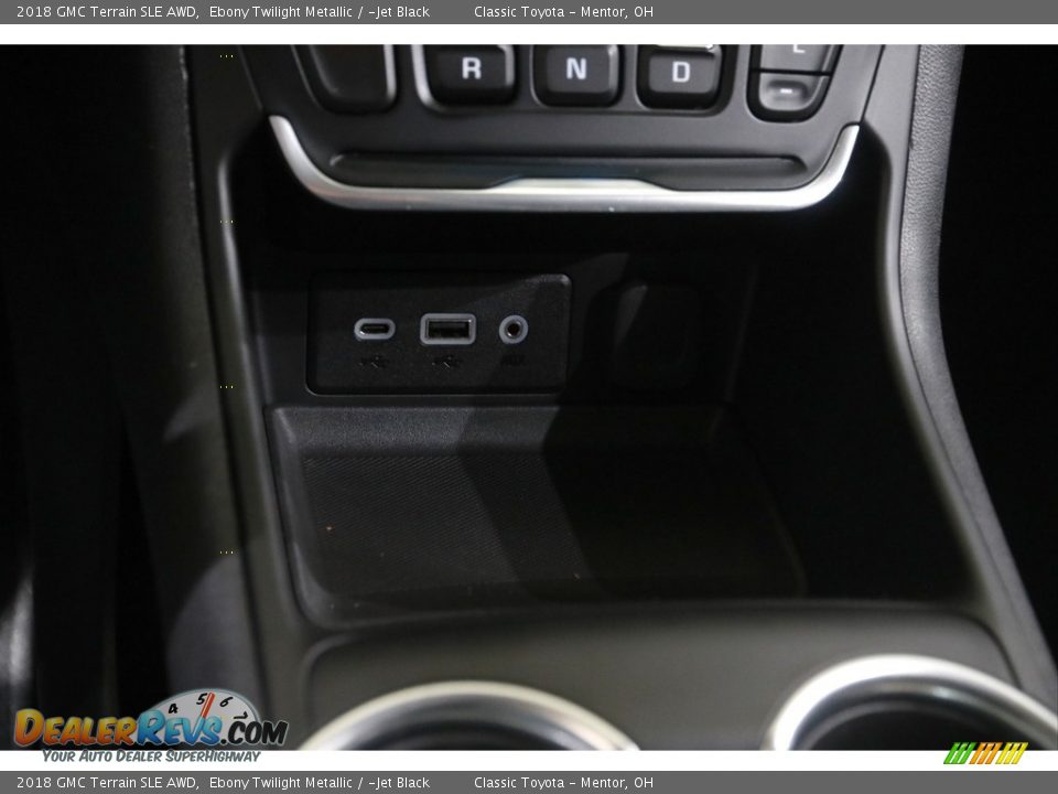 2018 GMC Terrain SLE AWD Ebony Twilight Metallic / ­Jet Black Photo #13