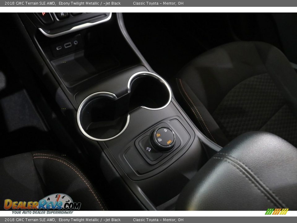 2018 GMC Terrain SLE AWD Ebony Twilight Metallic / ­Jet Black Photo #14