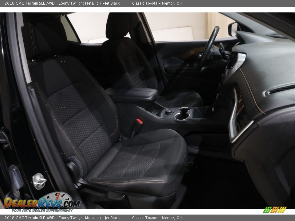 2018 GMC Terrain SLE AWD Ebony Twilight Metallic / ­Jet Black Photo #15